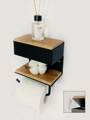 Изображение товара Держатель стеллаж для туалетной бумаги