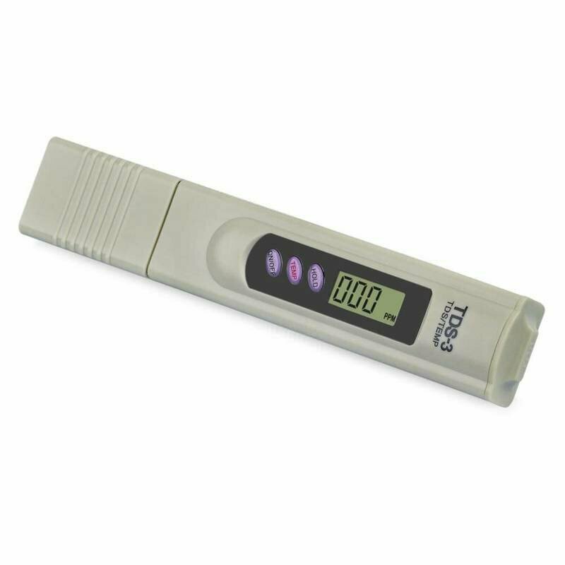 Тестер качества воды HM Digital TDS-3 TDS-метр, солемер, термометр для измеритель жесткости — фото 1