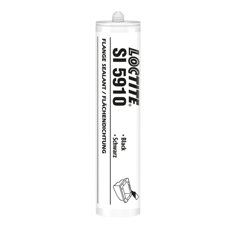 LOCTITE SI 5910 BK 300ML Силиконовый нейтральный клей-герметик, черный 2394934