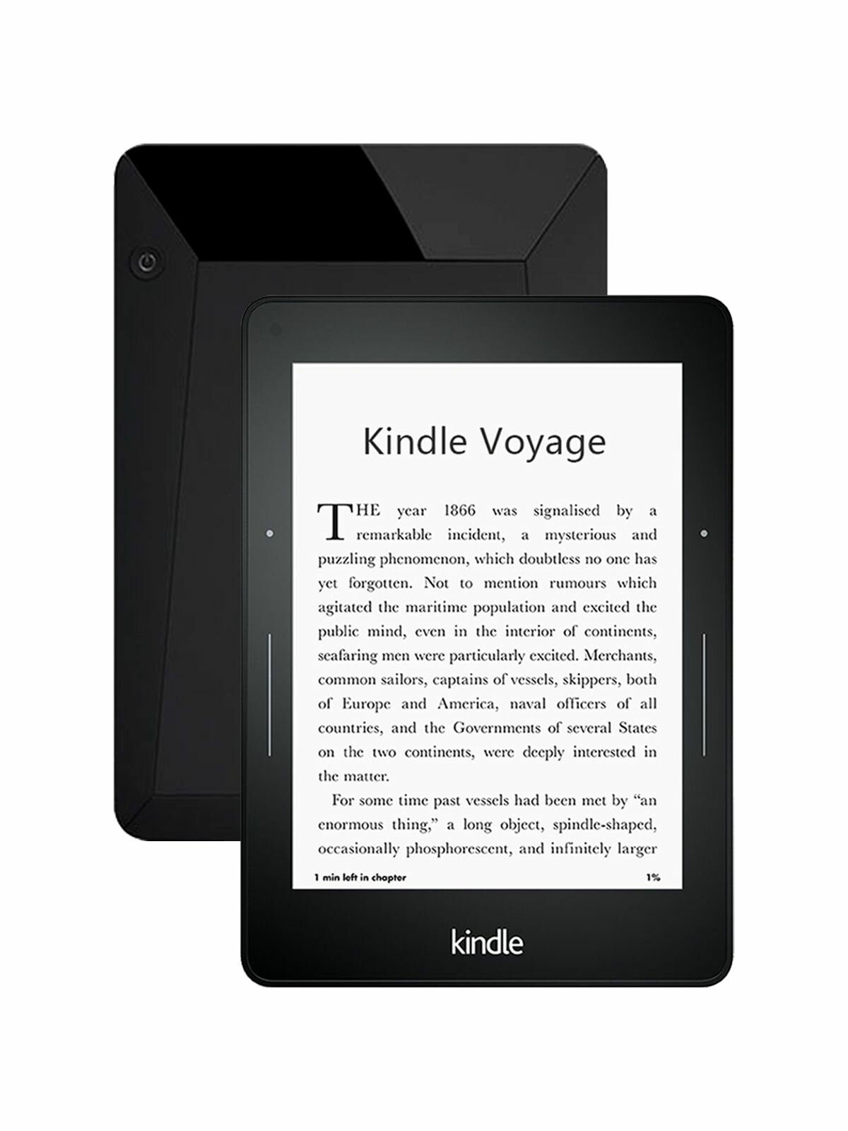 Kindle voyege ブラック 本体 カバー付き Электронная книга kindle Voyage, 6 дюймов, 4 ГБ, подсветка, wifi