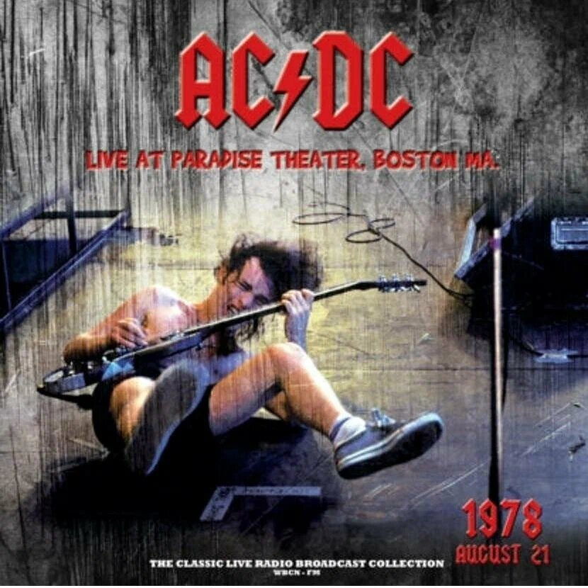 Виниловая пластинка AC/DC - LIVE AT PARADISE THEATER, BOSTON 1978 (CLEAR VINYL) (1LP)