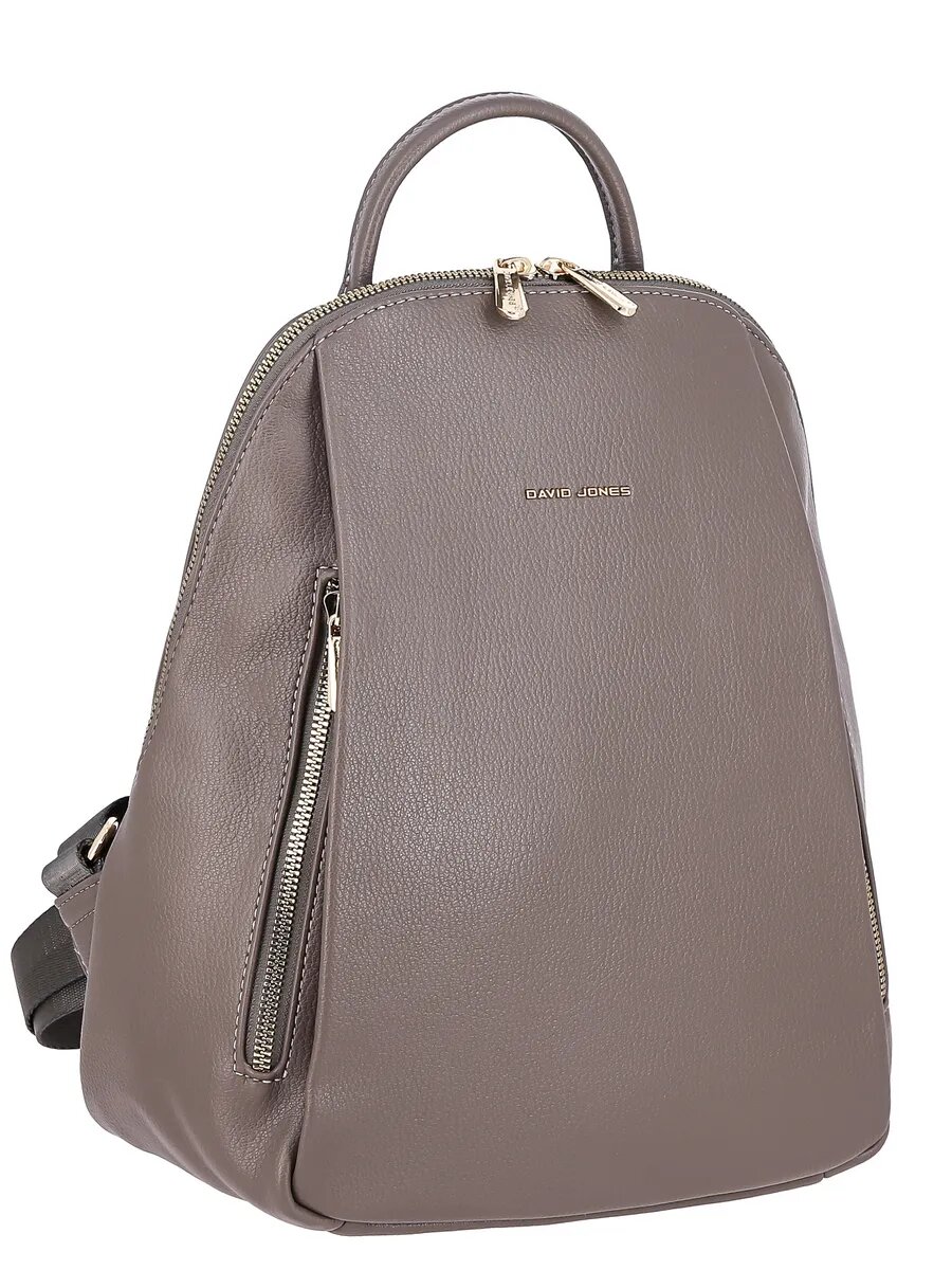 Сумка-рюкзак DAVID JONES, серо-коричневый — фото 1