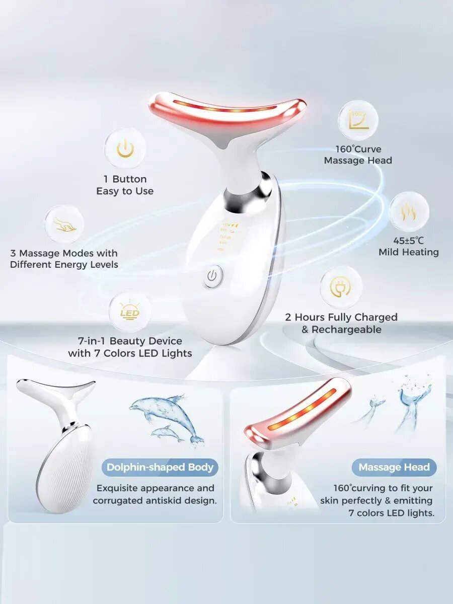 Массажер для лица и шеи