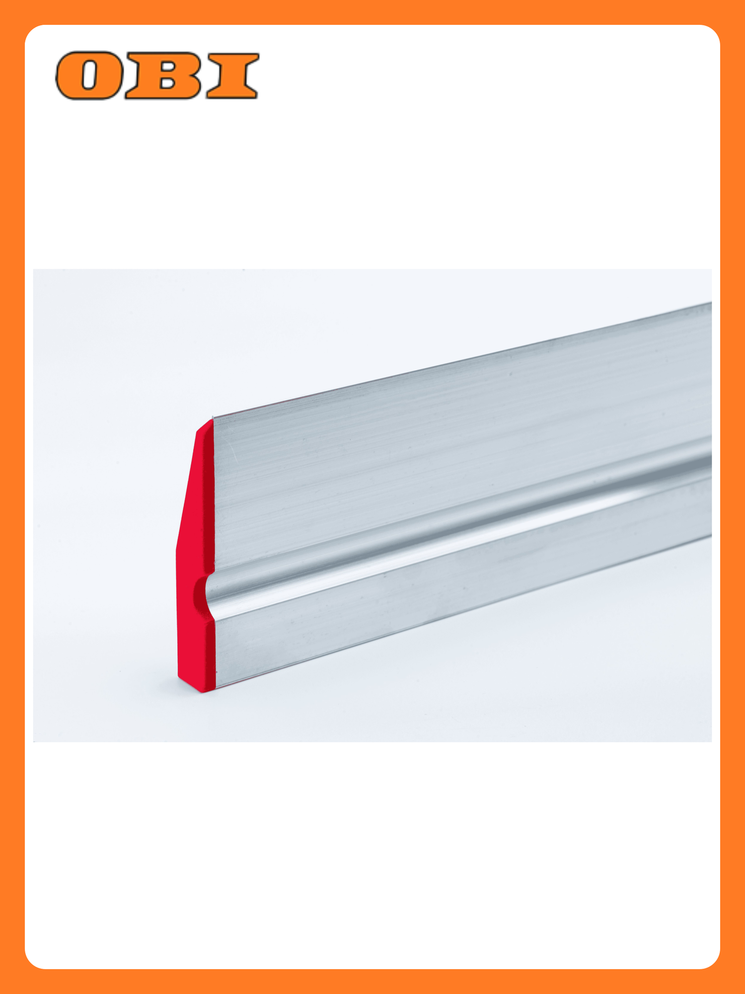 Штукатурное правило трапеция НАШ бригадир - 2 ребра жесткости 100 см