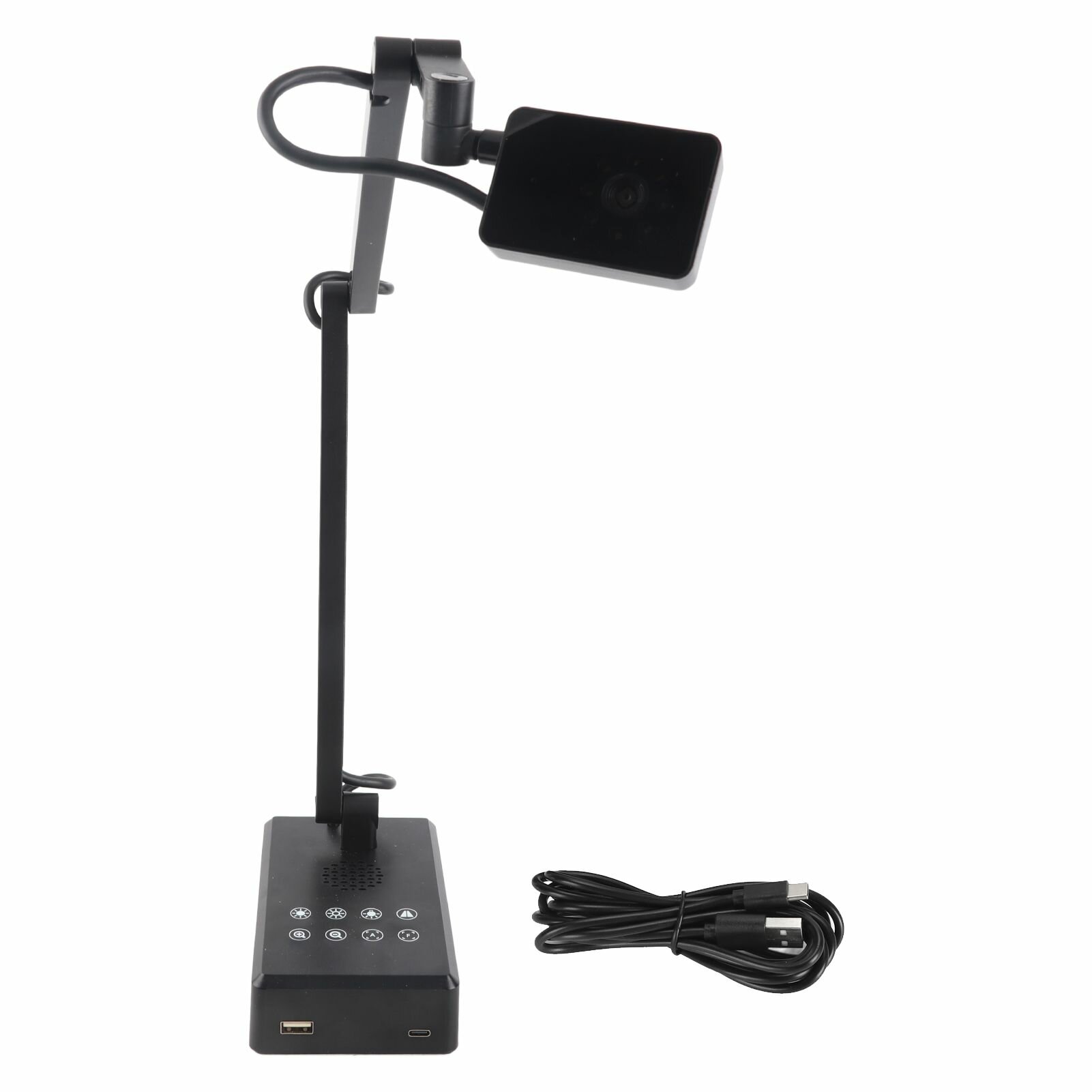 Документ-камера 4K USB поворот 360  LED подсветка