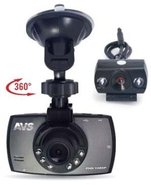 Видеорегистратор автомобильный AVS VR-246DUAL