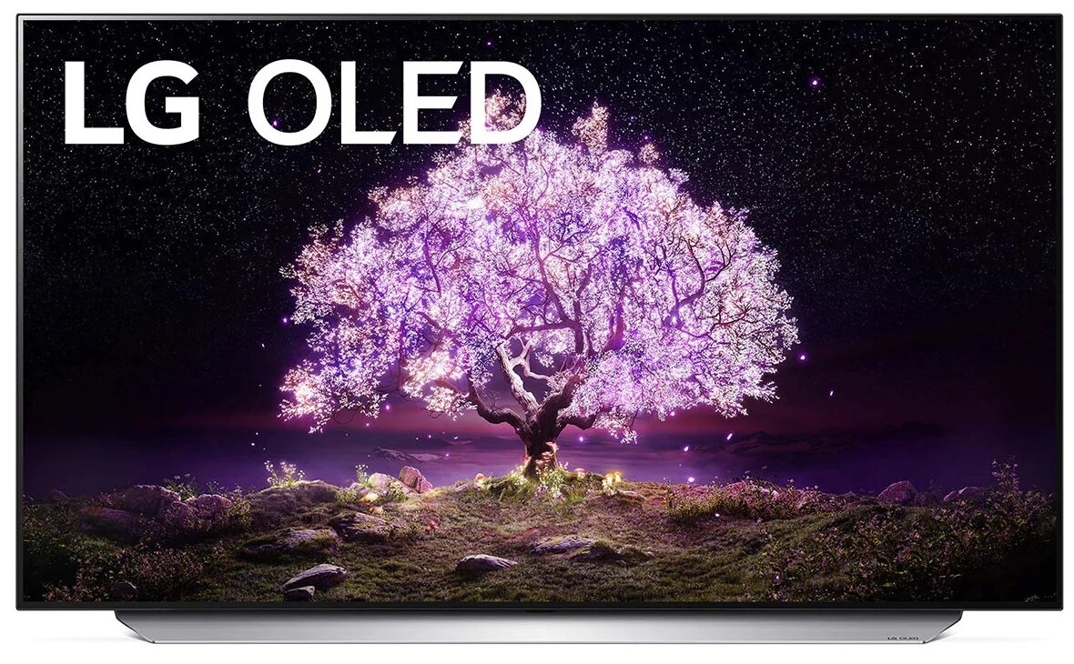 Телевизор OLED LG OLED55C1RLA 64.5" (2021), черный