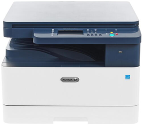 МФУ лазерное Xerox B1025DN, ч/б, A3, белый/синий