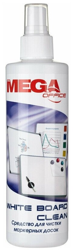 Attache Selection/ Спрей для чистки маркерных досок Promega office White Board Clean 250 мл