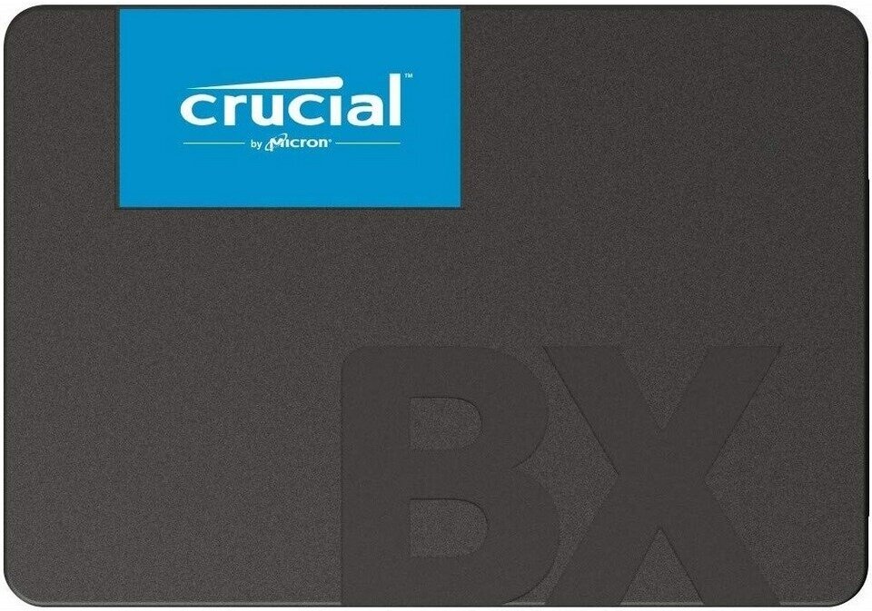 Накопитель SSD Crucial SATA III 240Gb CT240BX500SSD1 BX500 2.5" (CT240BX500SSD1)