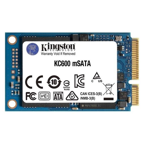 фото Ssd жесткий диск msata 256gb kc600 skc600ms/256g kingston