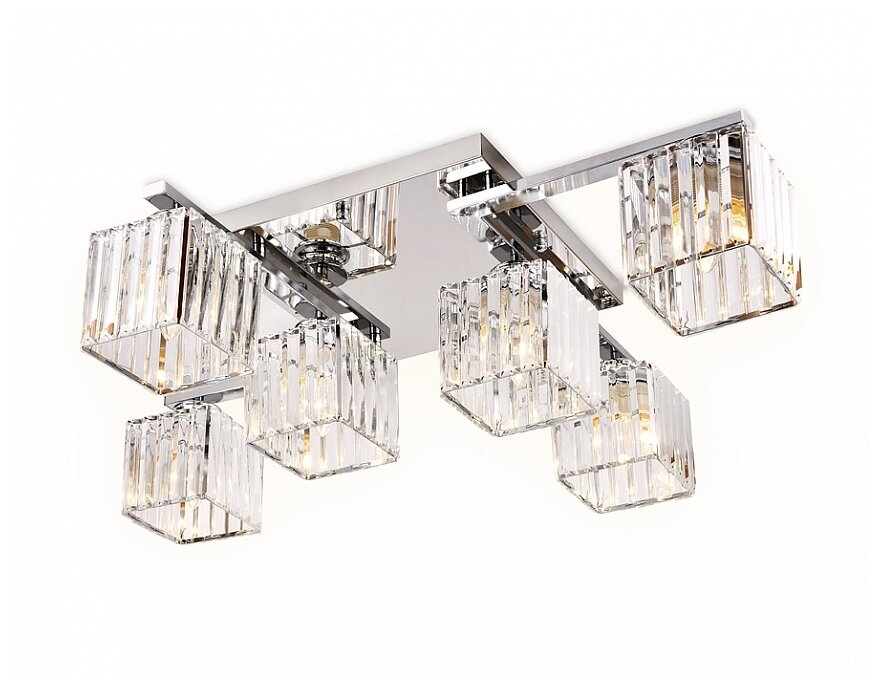 фото Люстра Ambrella light TR5215/6 CH/CL, E27