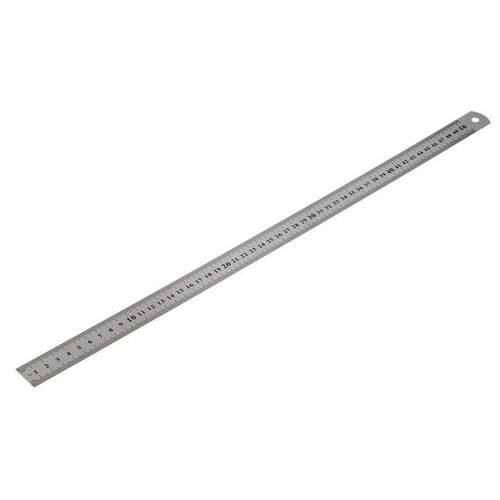 Линейка измерительная ЛОМ, металлическая, 500 мм треугольная линейка для рисования метрическая треугольная линейка плотничный квадратный инструмент для макет измерительный инструмент