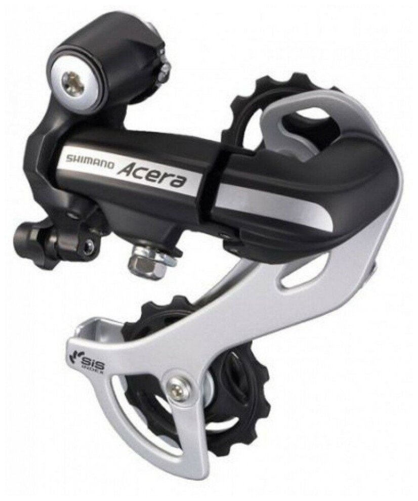 Переключатель задний SHIMANO Acera RD-M360-SGS черный/серебристый