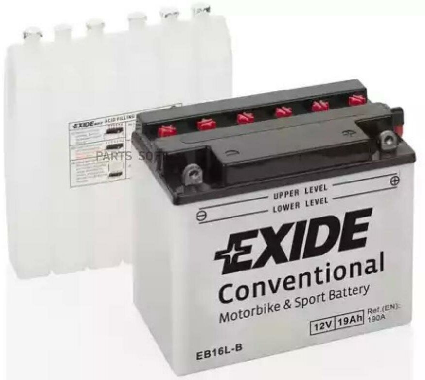 EXIDE EB16LB Аккумуяторная батарея EXIDE EB16L-B (19 А/ч)