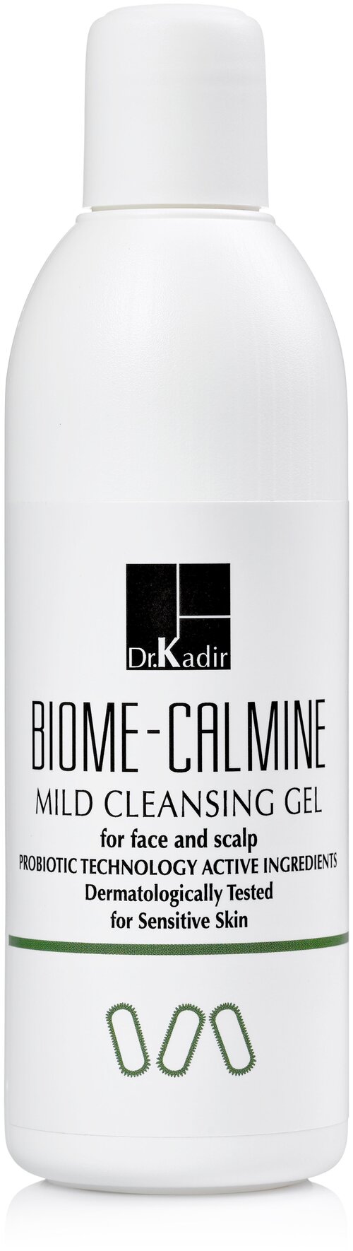 Dr.Kadir Профессиональный Мягкий очищающий гель с пробиотиками Biome-Calmine Mild Cleansing Gel,250 мл