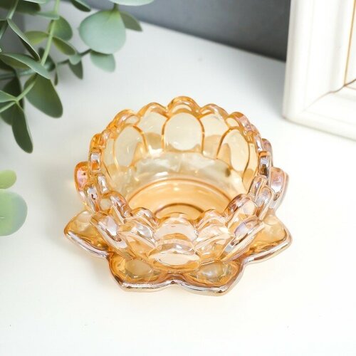 SUI Подсвечник стекло на 1 свечу 