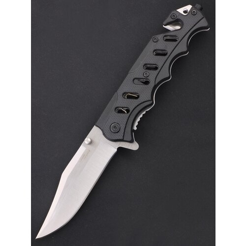 складной нож походный browning карманный полуавтоматический нож флиппер стеклобой темляк Нож складной автоматический флиппер Чёткий расклад A-248