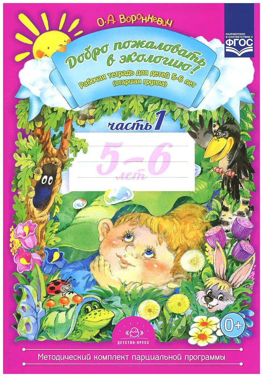 Добро пожаловать в экологию! Рабочая тетрадь для детей 5-6 лет (старшая группа). Часть 1. - фото №1