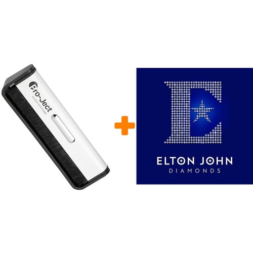 JOHN ELTON Diamonds 2LP + Щетка для LP Brush It Набор
