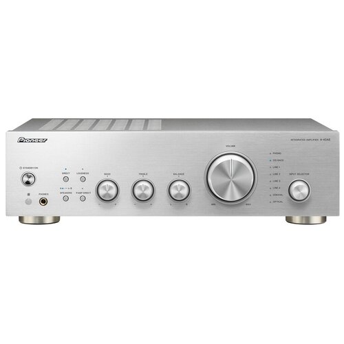 Интегральный усилитель стерео Pioneer A-40AE, Silver