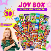 Подарочный набор сладостей SuperJoy из 30 прикольных конфет в боксе подарок для детей и взрослых на любой повод