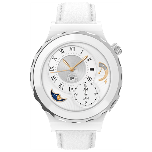 Умные смарт часы женские A3 mini / Smart Watch 2023 / WinStreak / 1'35 (iOS/Android) магнитная зарядка, звонки, Bluetooth (gold), золото
