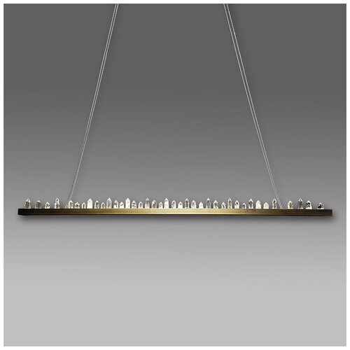 Люстра Roomers Furniture Matte antique brass, KR0543P-L(antique brass)