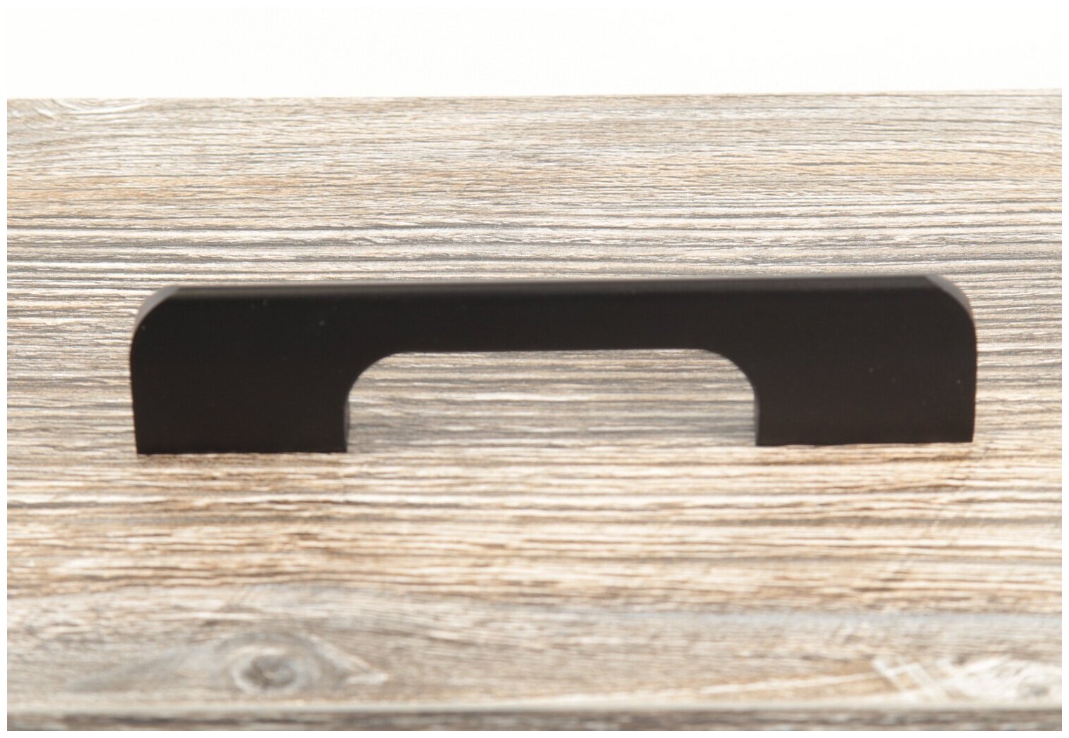 Ручка мебельная скоба 96 мм, RS.1006.A.96.BK , черный (комплект 4шт) - фотография № 3