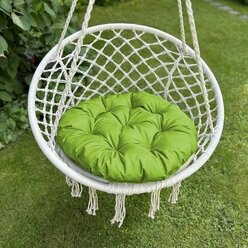 Круглая подушка для садовых качелей Вилли, напольная сидушка 60D, зеленый