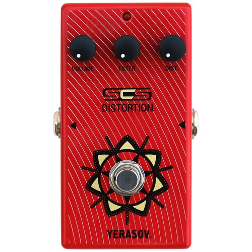 Yerasov педаль эффектов RT-10 SCS DISTORTION 1 шт. yerasov rv 10 педаль эффектов reverberator