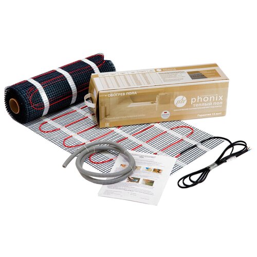 Нагревательный мат Phonix 150 Втм2 12 м2 1800 Вт 23755₽