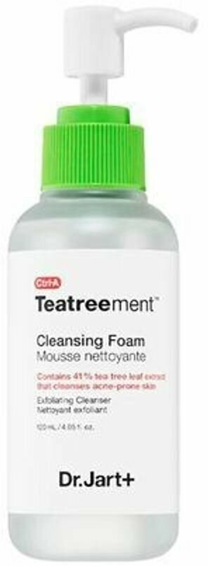 DR. JART+ Очищающая пенка c экстрактом чайного дерева для проблемной кожи Ctrl-A Teatreement Cleansing Foam