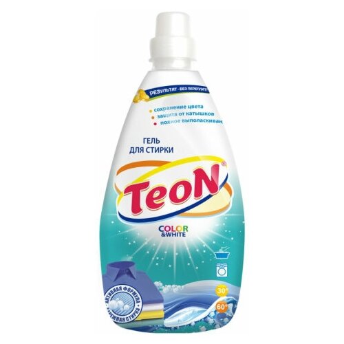 Гель для стирки Teon Color &White 1,9л. фл. ПЭТ