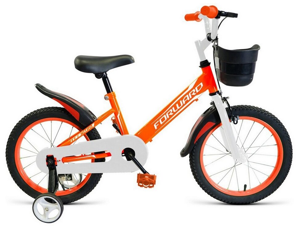 Детский велосипед Forward NITRO 18 2020-2021, оранжевый