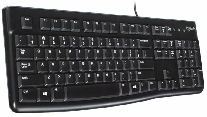 Клавиатура проводная LOGITECH K120 USB