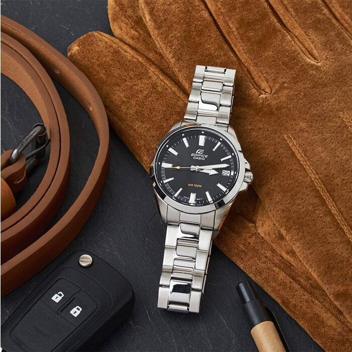 Наручные часы CASIO Edifice, серебряный — фото 1