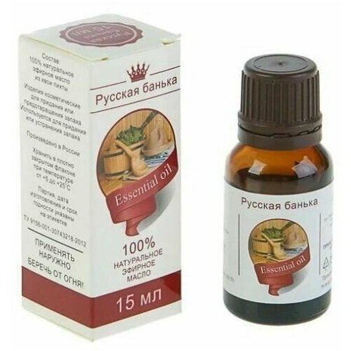 Планета Ароматов русская банька эфирное масло 15 мл