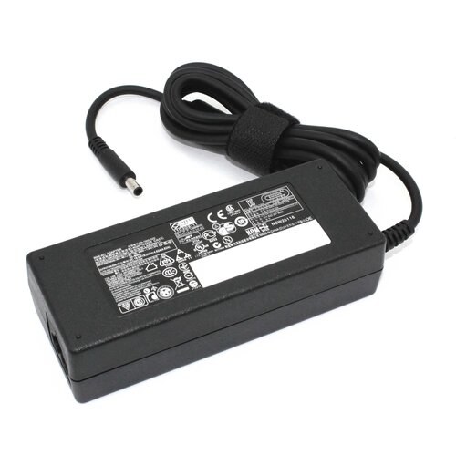 блок питания сетевой адаптер для ноутбуков dell 19v 4 74a 90w 5 5x2 5 мм черный с сетевым кабелем Блок питания (сетевой адаптер) для ноутбуков Dell 19.5V 4.62A 90W 4.5x3.0 мм с иглой черный, с сетевым кабелем