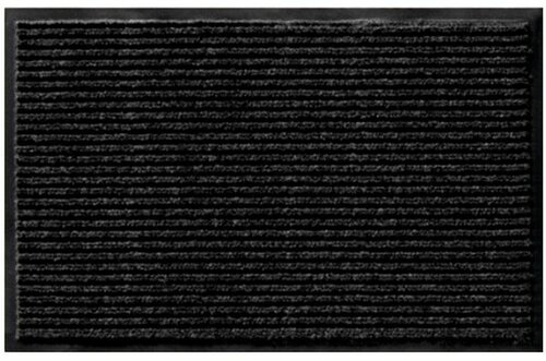 Коврик влаговпитывающий на резиновой основе Черри (600х900 мм) черный РТИ