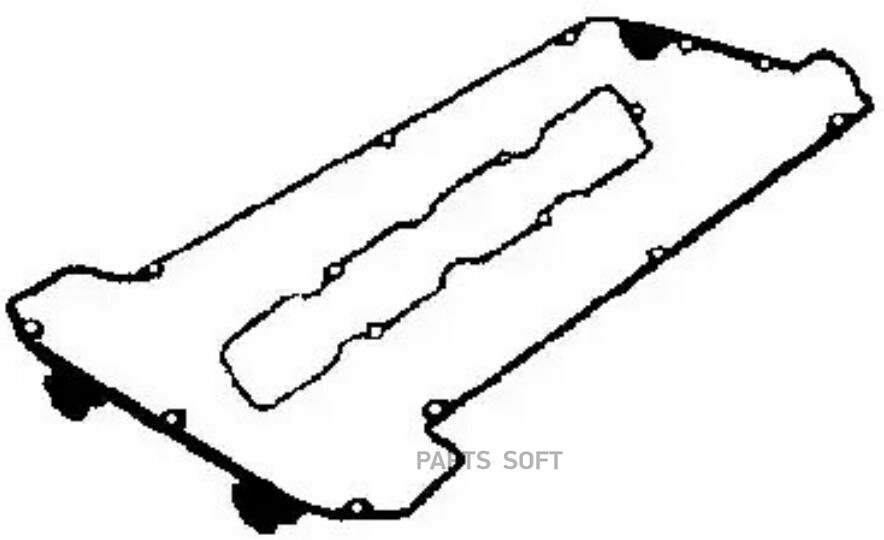 BGA RK6358 К-КТ прокладок КК SAAB 900/9000/9-3/9-5 2.0I/T/2.3I/T 16V 85-