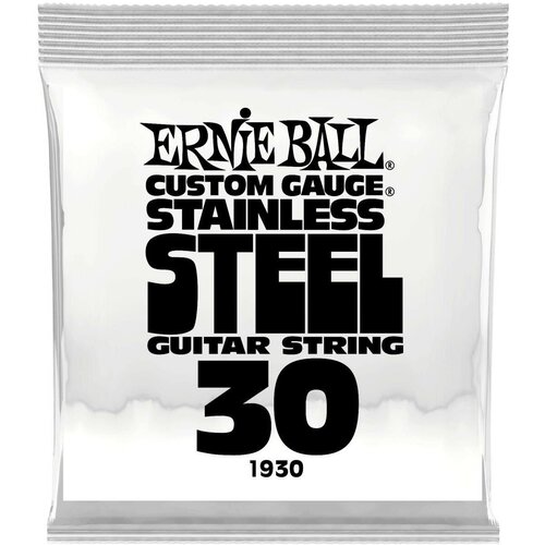 ​одиночная струна для электрогитары ernie ball 1124 nickel wound​ 24 ERNIE BALL 1930 (.030) одна струна для электрогитары