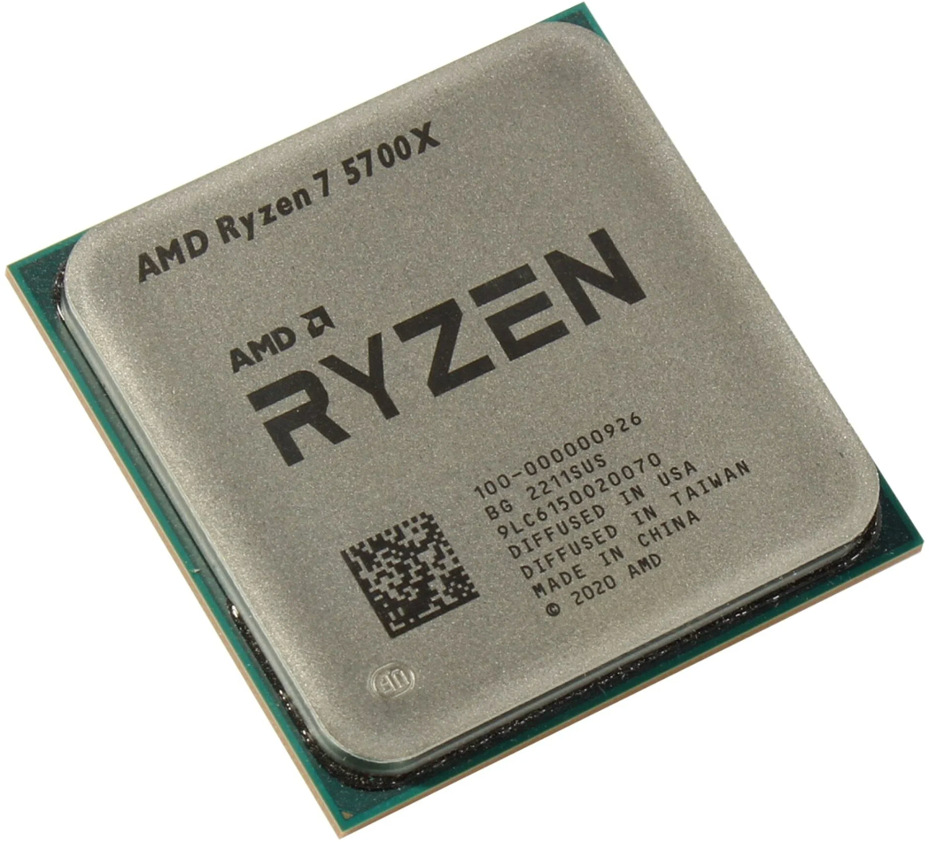 Процессор AMD Ryzen 7 5700X AM4, 8 x 3400 МГц, OEM