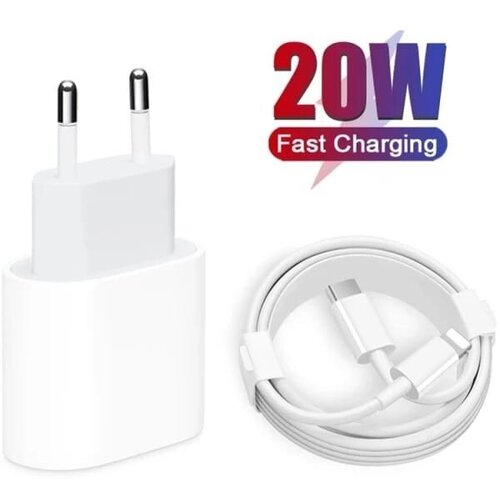 Сетевое зарядное устройство GEPARD для айфона 20W Pro Max кабель в комплекте Быстрая зарядка Qi 789₽