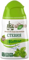 BIONOVA Подсластитель Стевия Nature жидкость, 80 г