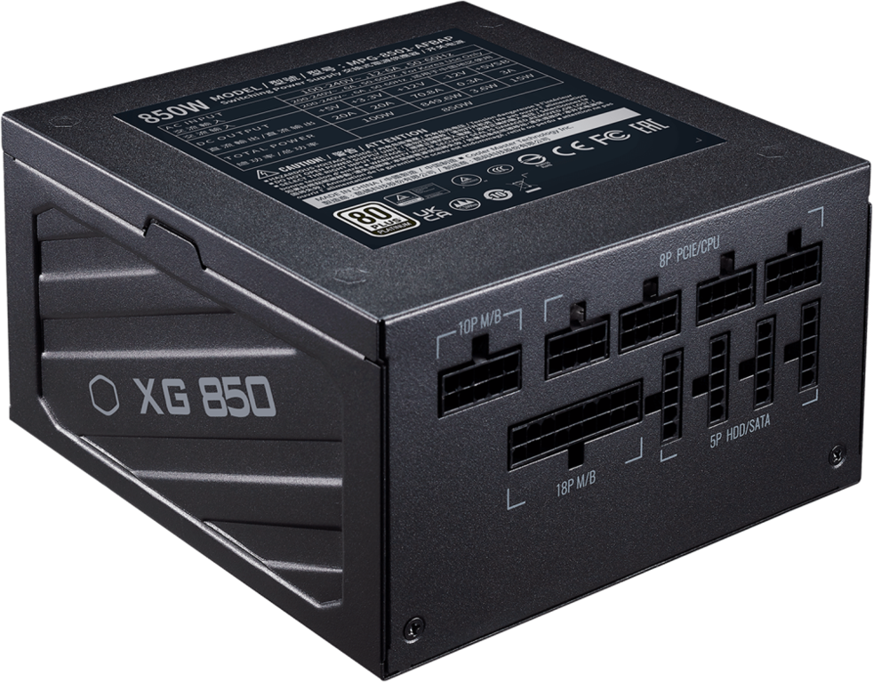 Блок питания Power Supply Cooler Master XG850 Platinum, 850W, Atx, 135mm, 24pin, 12xSATA, 6xPCI-E(6+ .