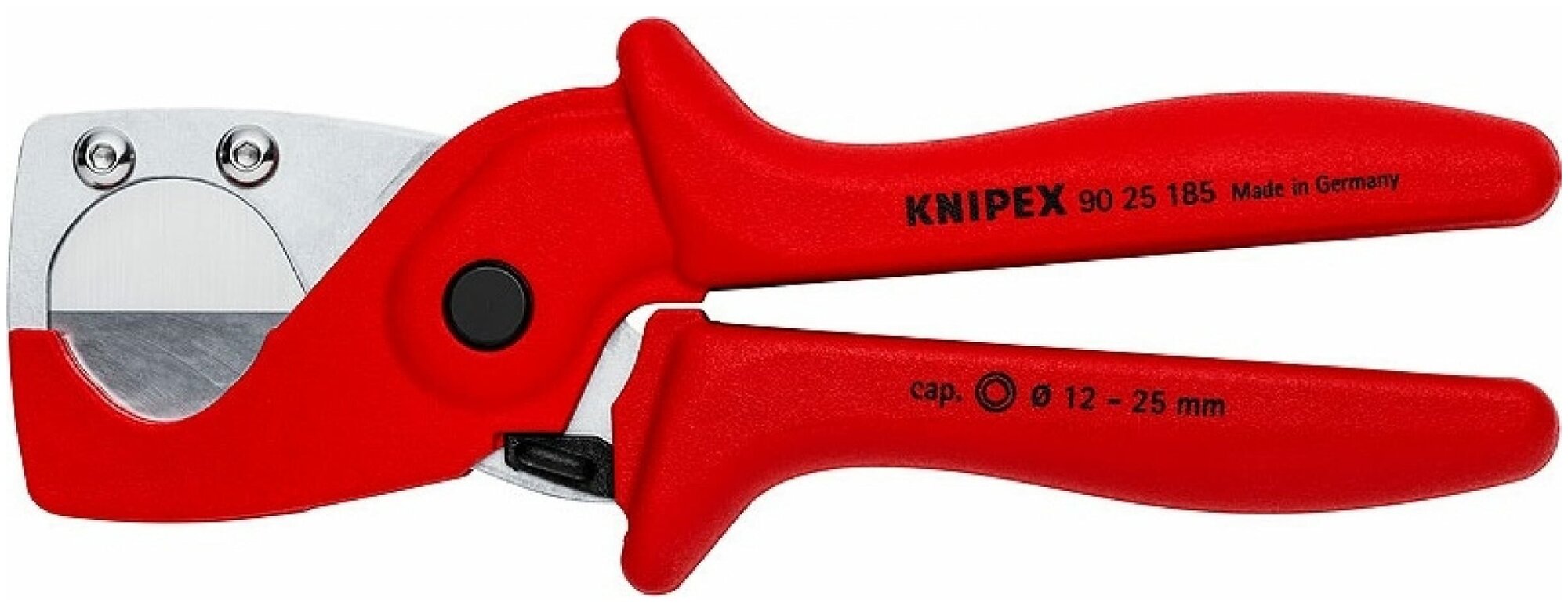 Труборез-ножницы для композитных металлопластиковых и пластиковых труб Ø 12 - 25 мм L-185 мм KNIPEX (KN-9025185)