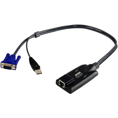 комплект кабелей usb hdmi для kvm переключателя 1 8м aten 2l 7d02uhx3 KVM-кабель ATEN KA7170-AX