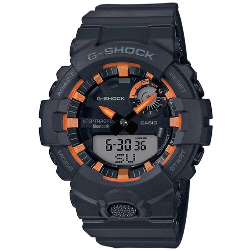 фото Часы ``casio`` gba-800sf-1a мужские японские наручные часы с шагомером, bluetooth-соединением и высокой водозащитой