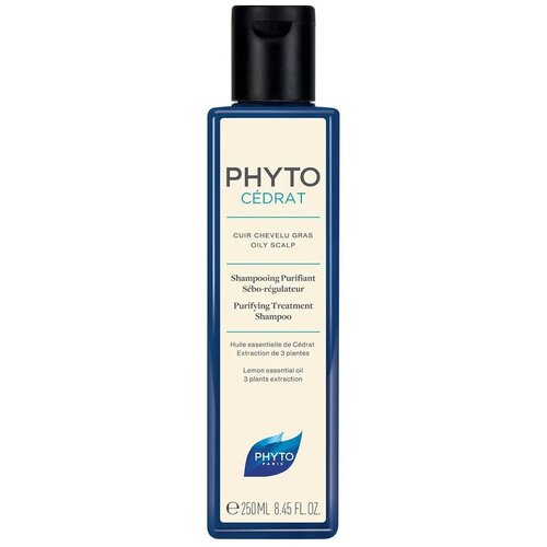 Phyto Phytocedrat Шампунь очищающий себорегулирующий, 250 мл шампунь себорегулирующий panama phyto фито 250мл